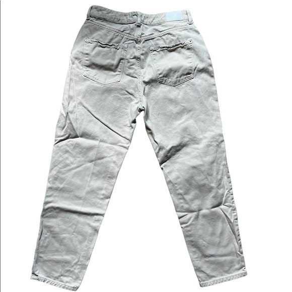 Zara Slim Cream Jeans - Picture 2 of 4